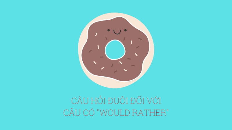 Cấu trúc câu hỏi đuôi đối với câu có “Would rather”